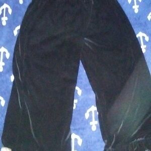 Matilda jane Ruffle Pants Black Velvet